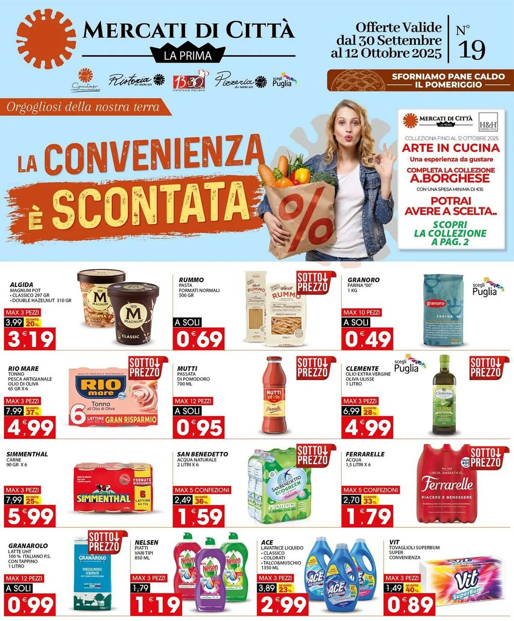 Volantino Mercati di Città La Prima da 29 settembre a 12 ottobre di 2025 - Pagina del volantino 1