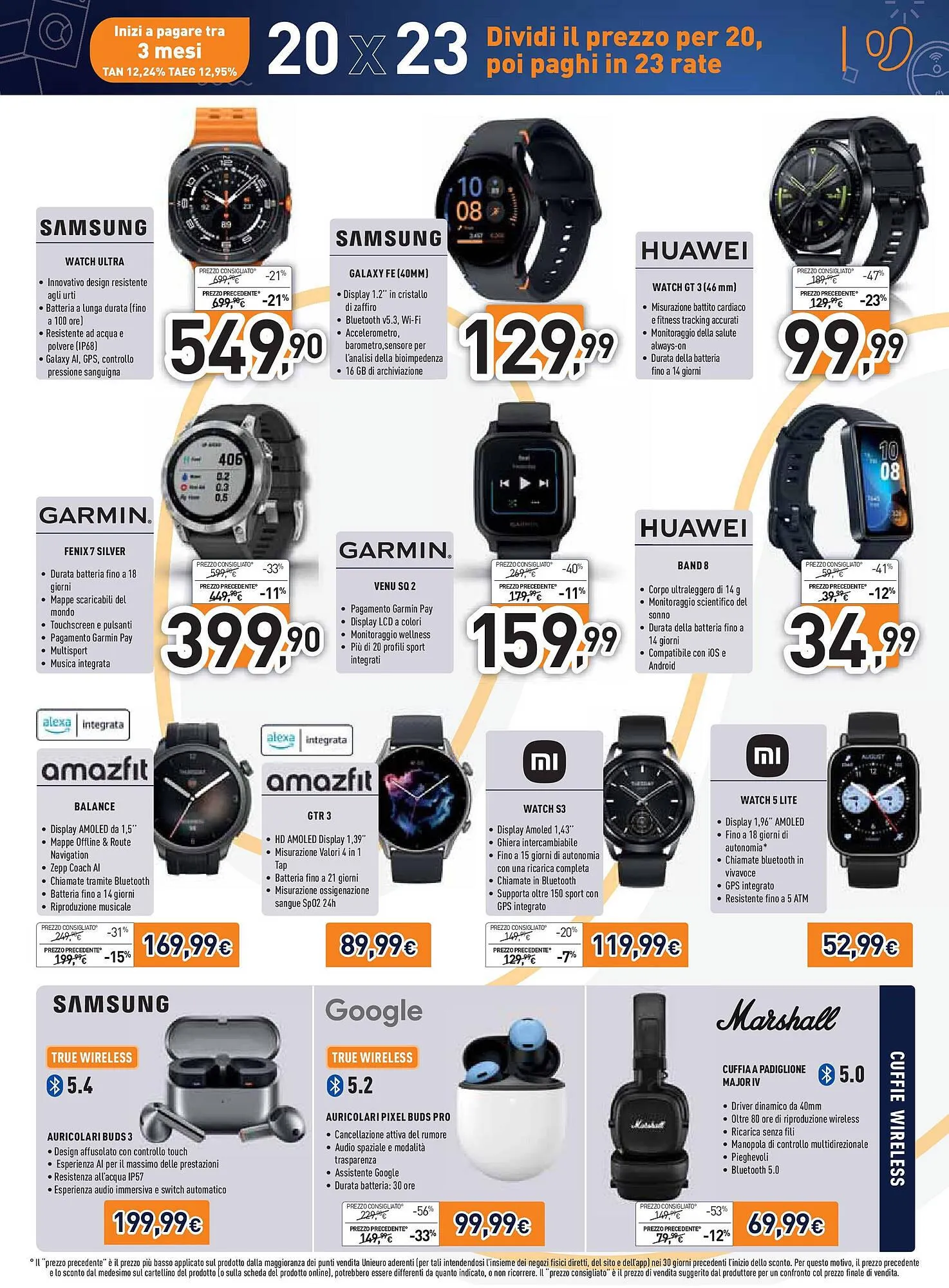 Volantino Unieuro da 27 novembre a 5 dicembre di 2024 - Pagina del volantino 7