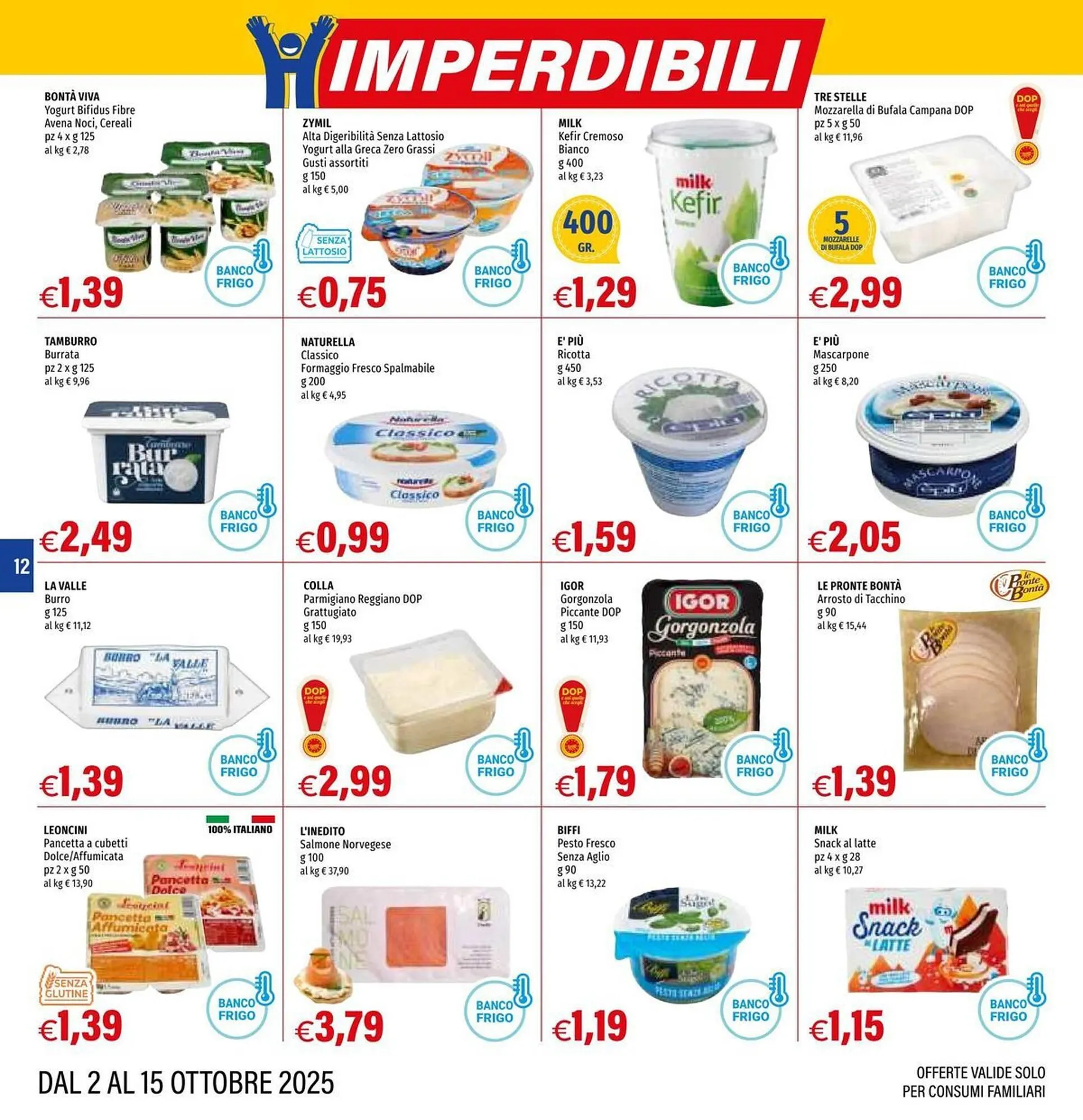 Volantino Hurrà da 2 ottobre a 15 ottobre di 2025 - Pagina del volantino 12