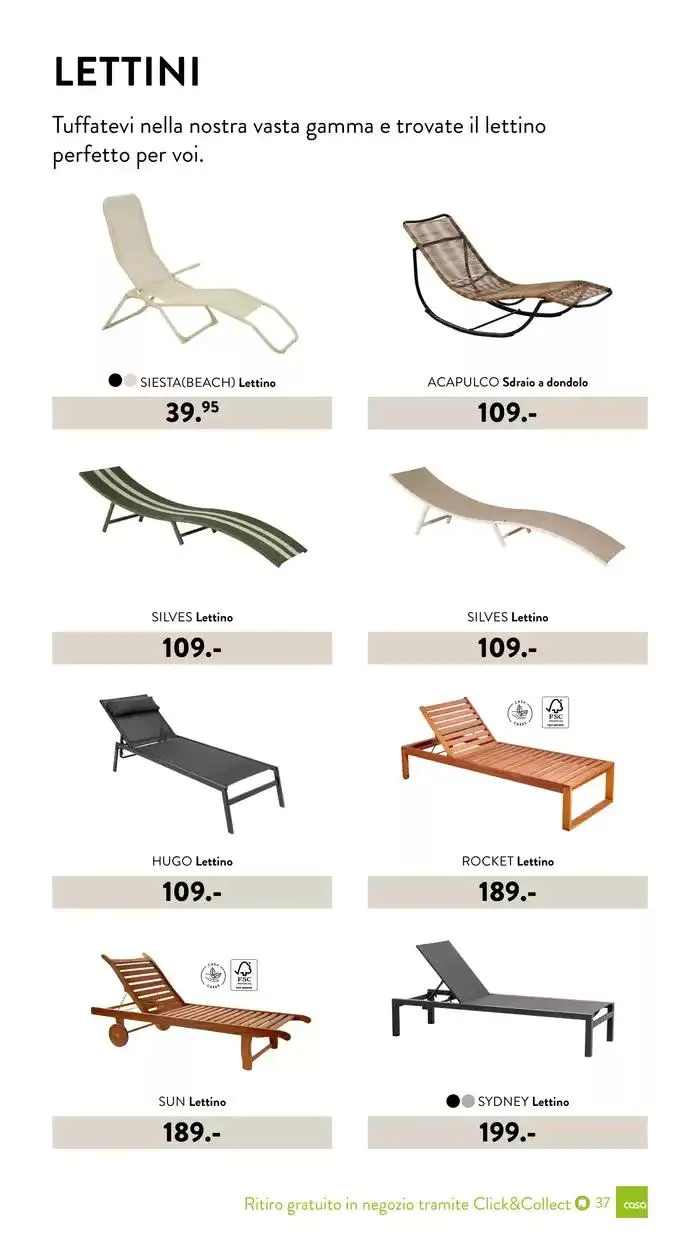 Collezione giardino 2025 da 3 marzo a 30 settembre di 2025 - Pagina del volantino 37