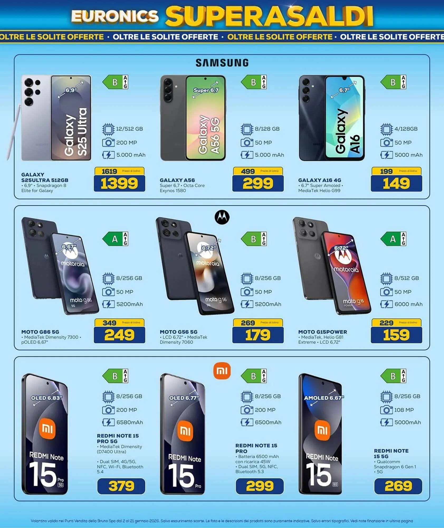 Volantino Euronics da 1 gennaio a 21 gennaio di 2026 - Pagina del volantino 3