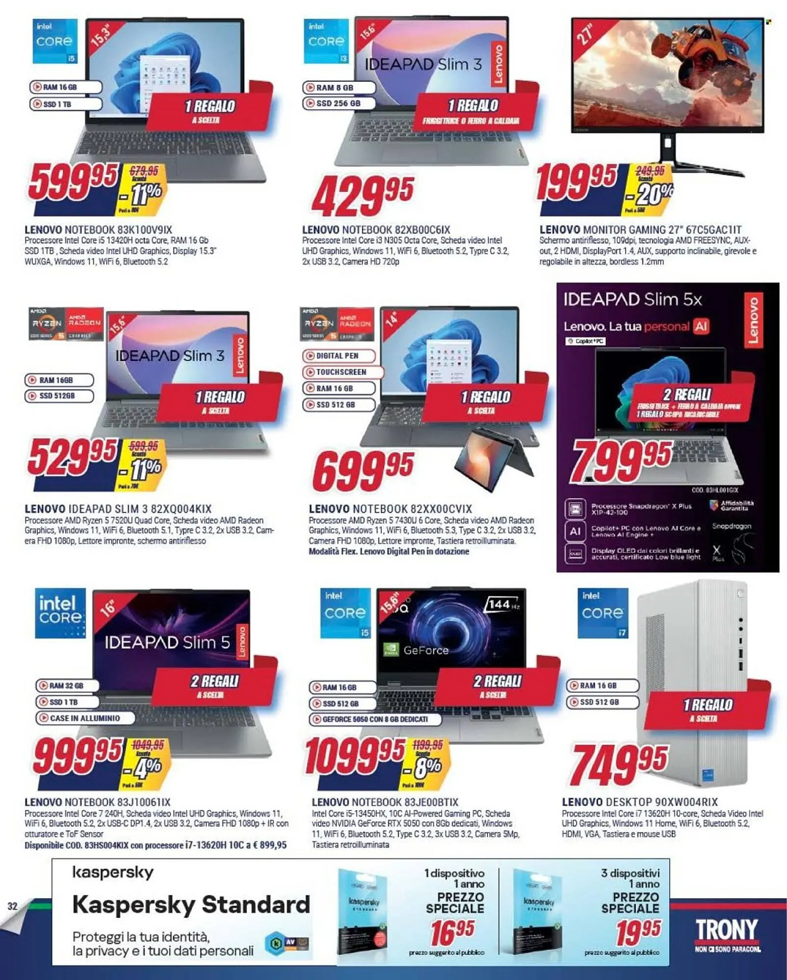 Volantino Trony da 9 aprile a 29 aprile di 2026 - Pagina del volantino 32
