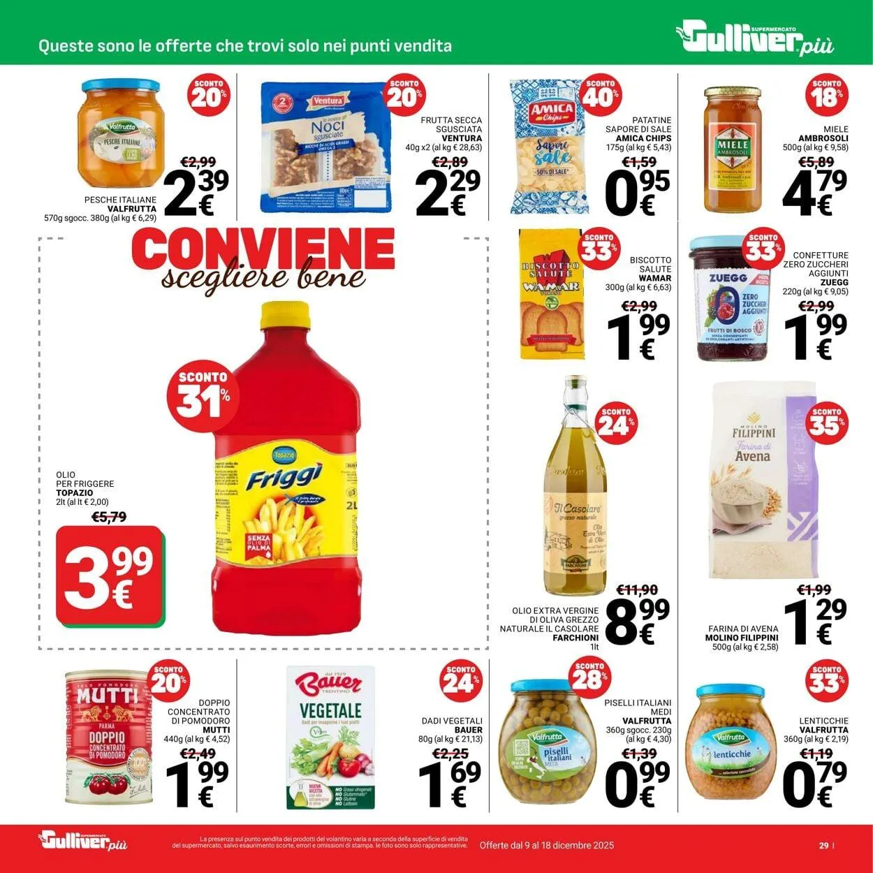Gulliver Volantino attuale da 9 dicembre a 18 dicembre di 2025 - Pagina del volantino 29
