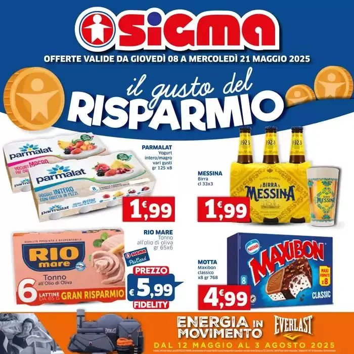 Il gusto del risparmio da 8 maggio a 21 maggio di 2025 - Pagina del volantino 1