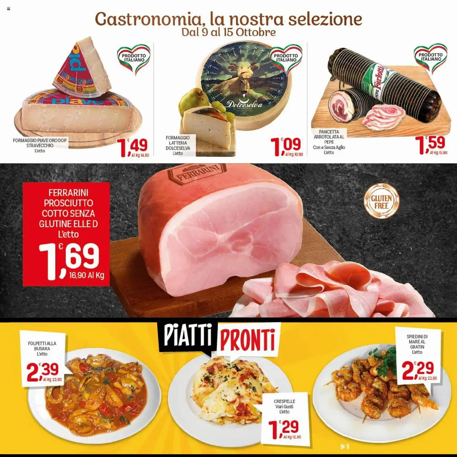 Volantino Crai da 2 ottobre a 15 ottobre di 2025 - Pagina del volantino 9