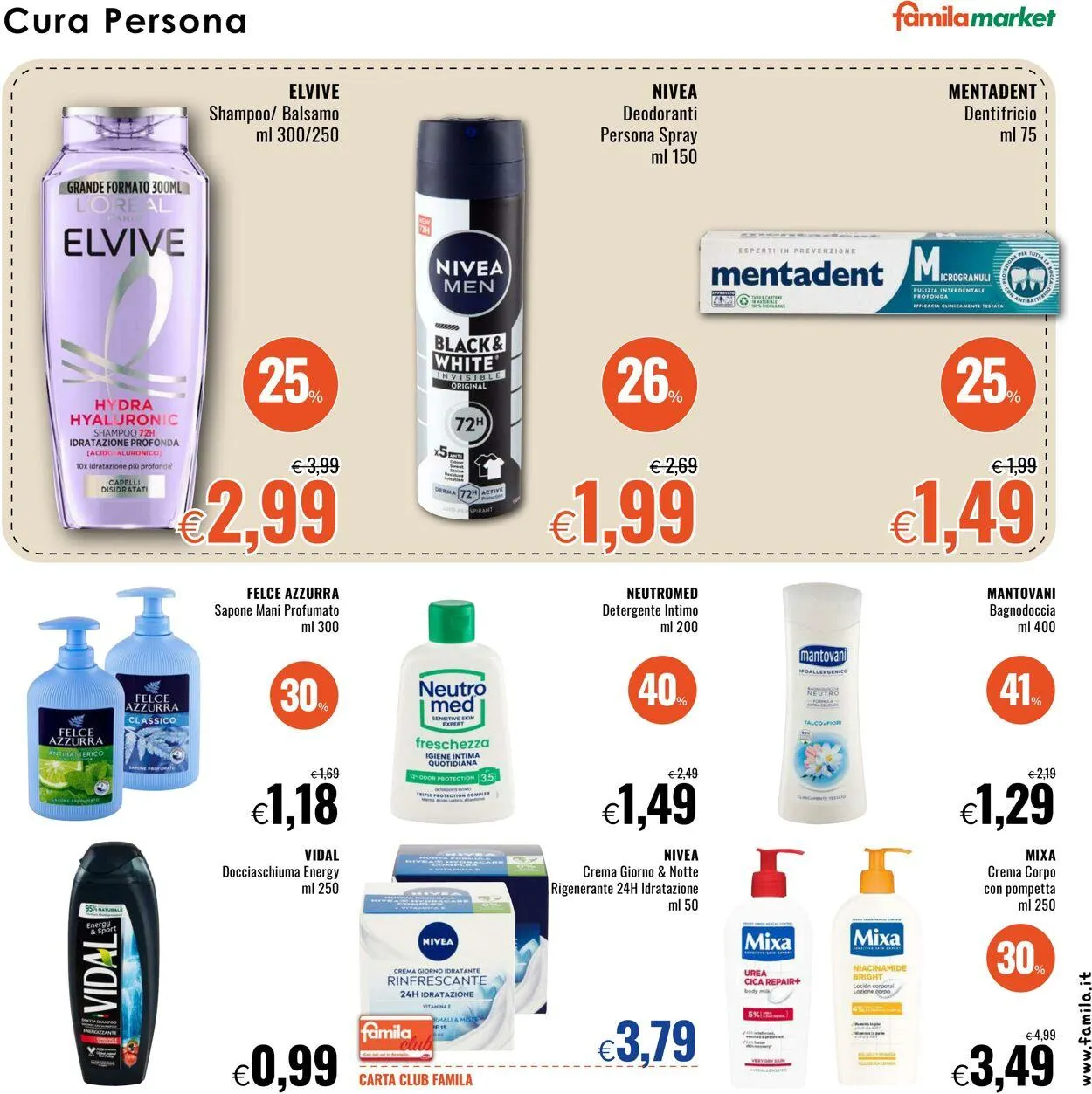 Famila Volantino attuale da 31 luglio a 20 agosto di 2025 - Pagina del volantino 17