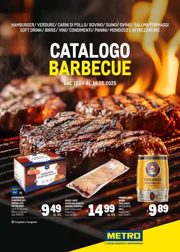Catalogo Barbecue 2025 da 22 aprile a 14 maggio di 2025 - Pagina del volantino 1