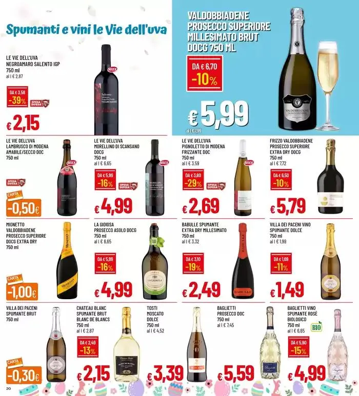 BUONA PASQUA da 10 aprile a 23 aprile di 2025 - Pagina del volantino 20