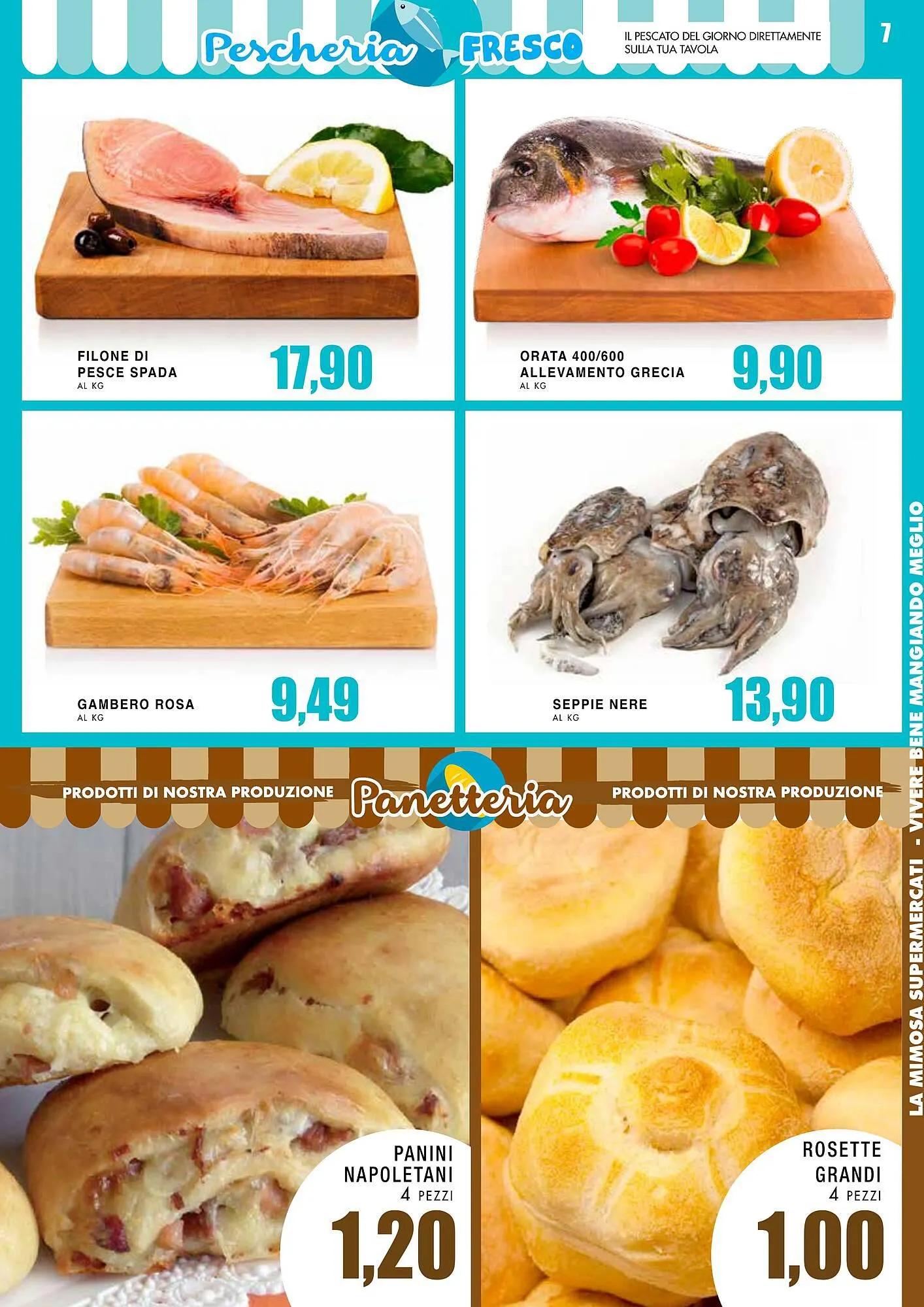 Volantino La Mimosa Supermercati da 15 aprile a 28 aprile di 2024 - Pagina del volantino 7