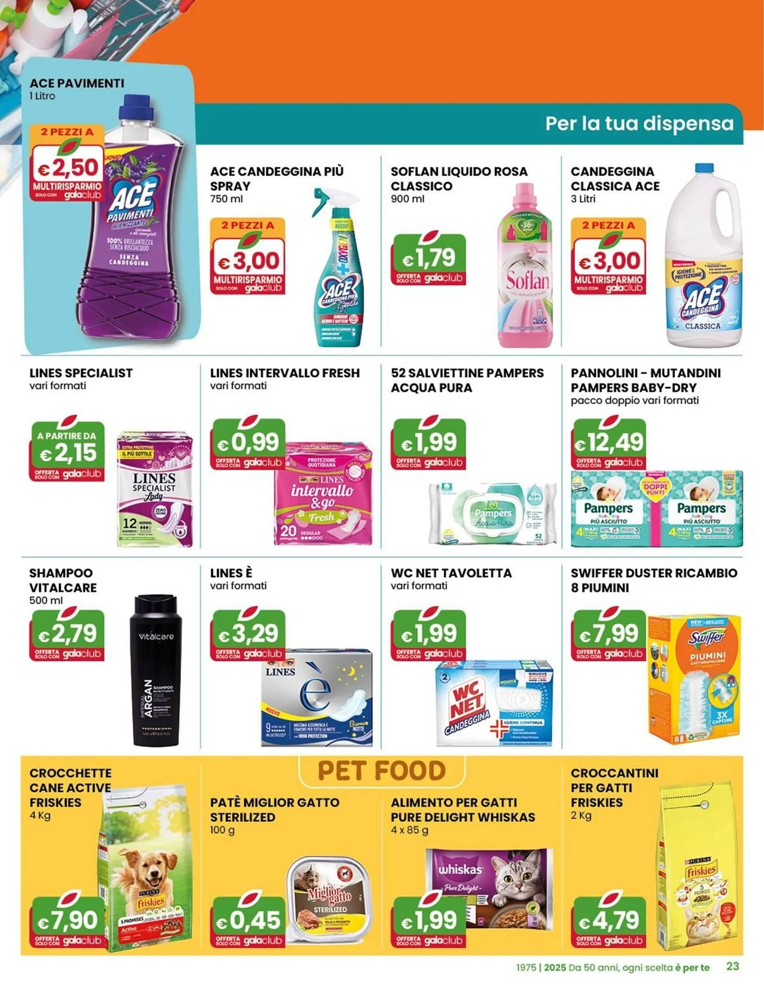 Volantino Gala Supermercati da 12 marzo a 25 marzo di 2025 - Pagina del volantino 23