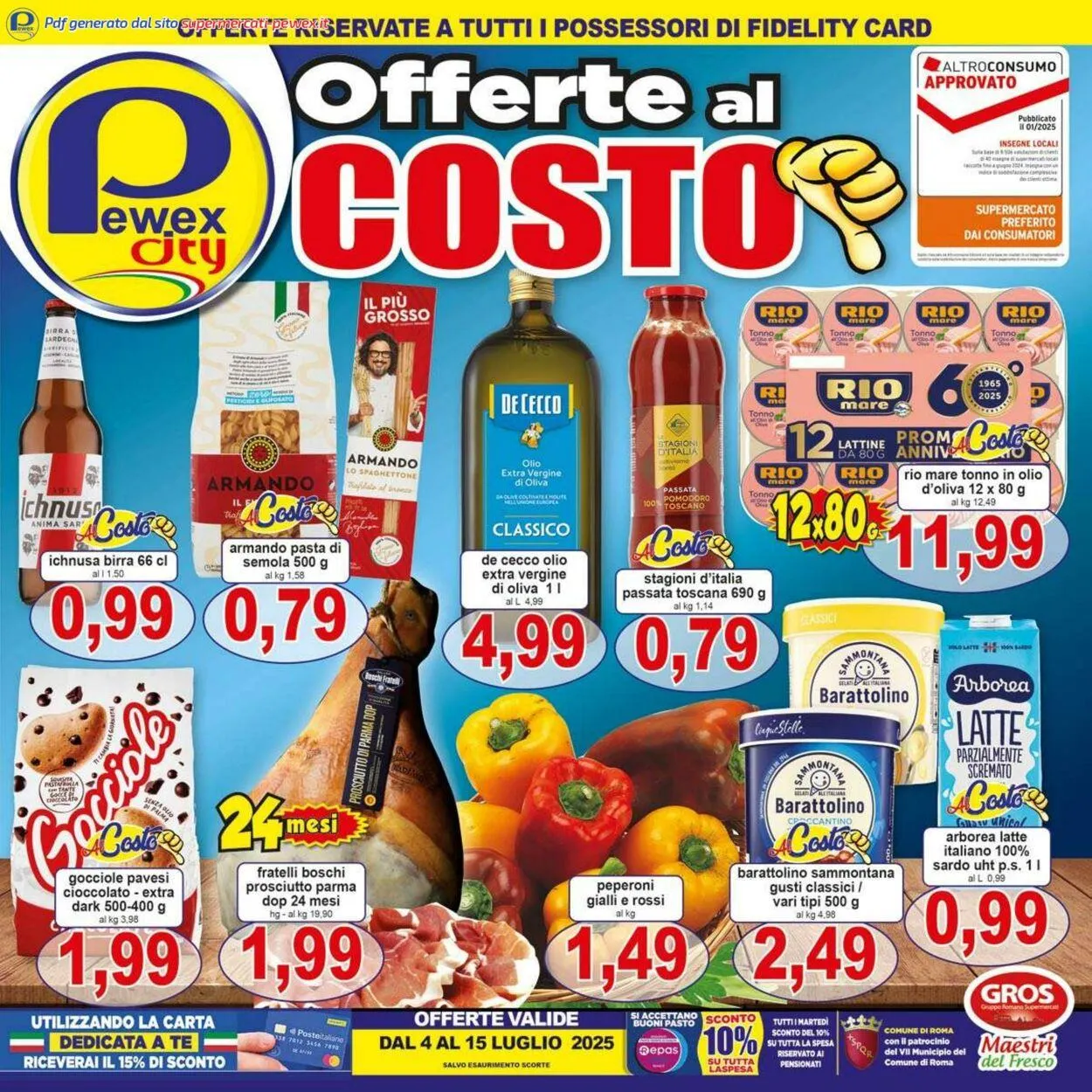 Pewex Volantino attuale da 8 luglio a 22 luglio di 2025 - Pagina del volantino 1