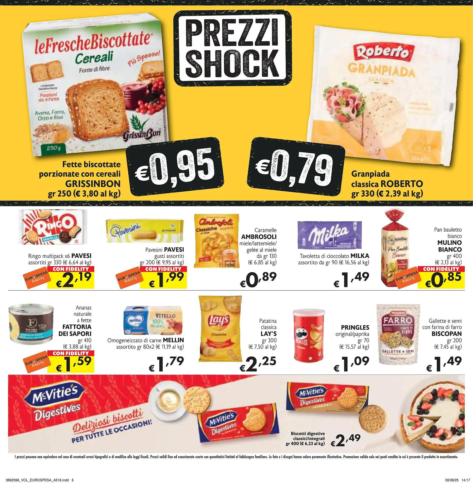 Volantino Eurospesa da 28 agosto a 10 settembre di 2025 - Pagina del volantino 6