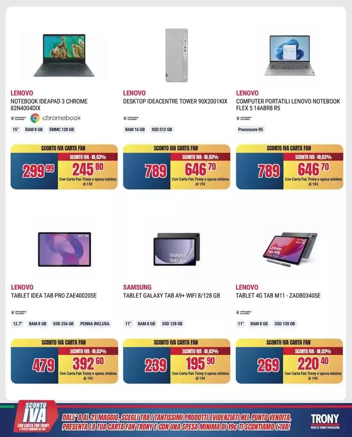 Sconto iva da 8 maggio a 21 maggio di 2025 - Pagina del volantino 26