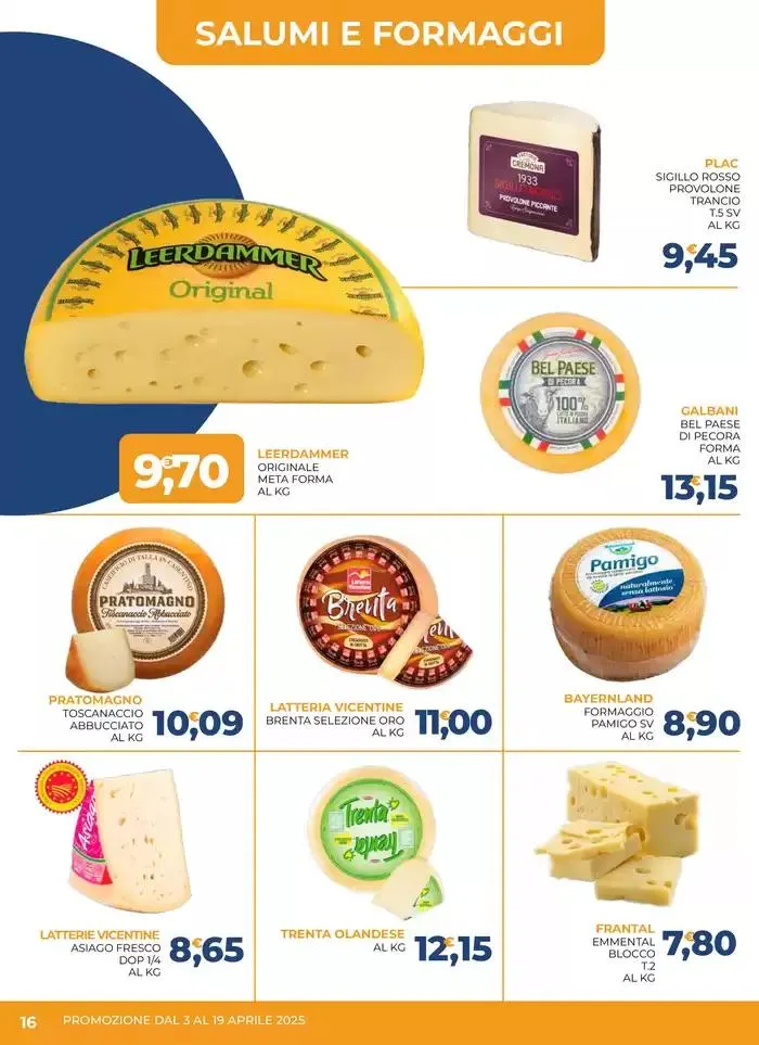Promozione dal 3 al 19 aprile da 3 aprile a 19 aprile di 2025 - Pagina del volantino 16