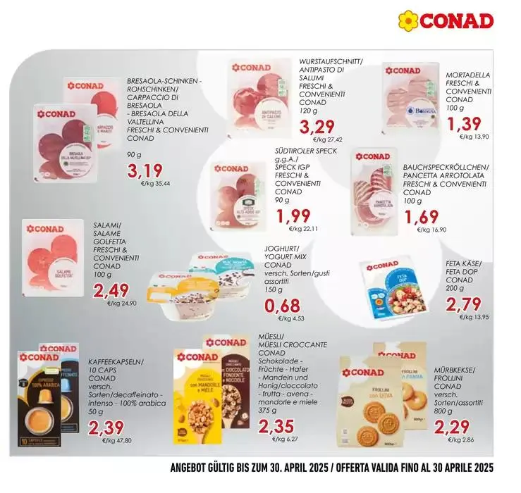 Prezzi a pezzi da 11 marzo a 24 marzo di 2025 - Pagina del volantino 25
