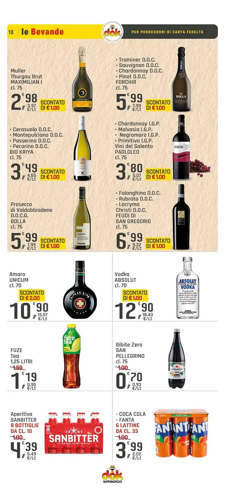 Volantino Supermercati Dok da 3 luglio a 12 luglio di 2025 - Pagina del volantino 10
