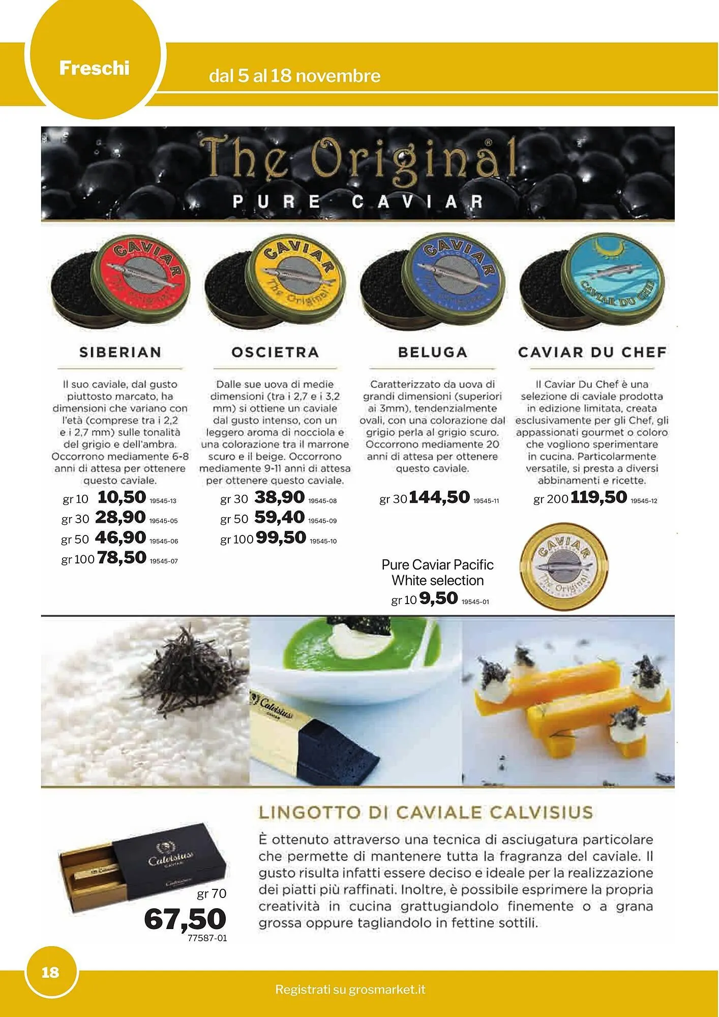 Volantino GrosMarket da 5 novembre a 18 novembre di 2025 - Pagina del volantino 18