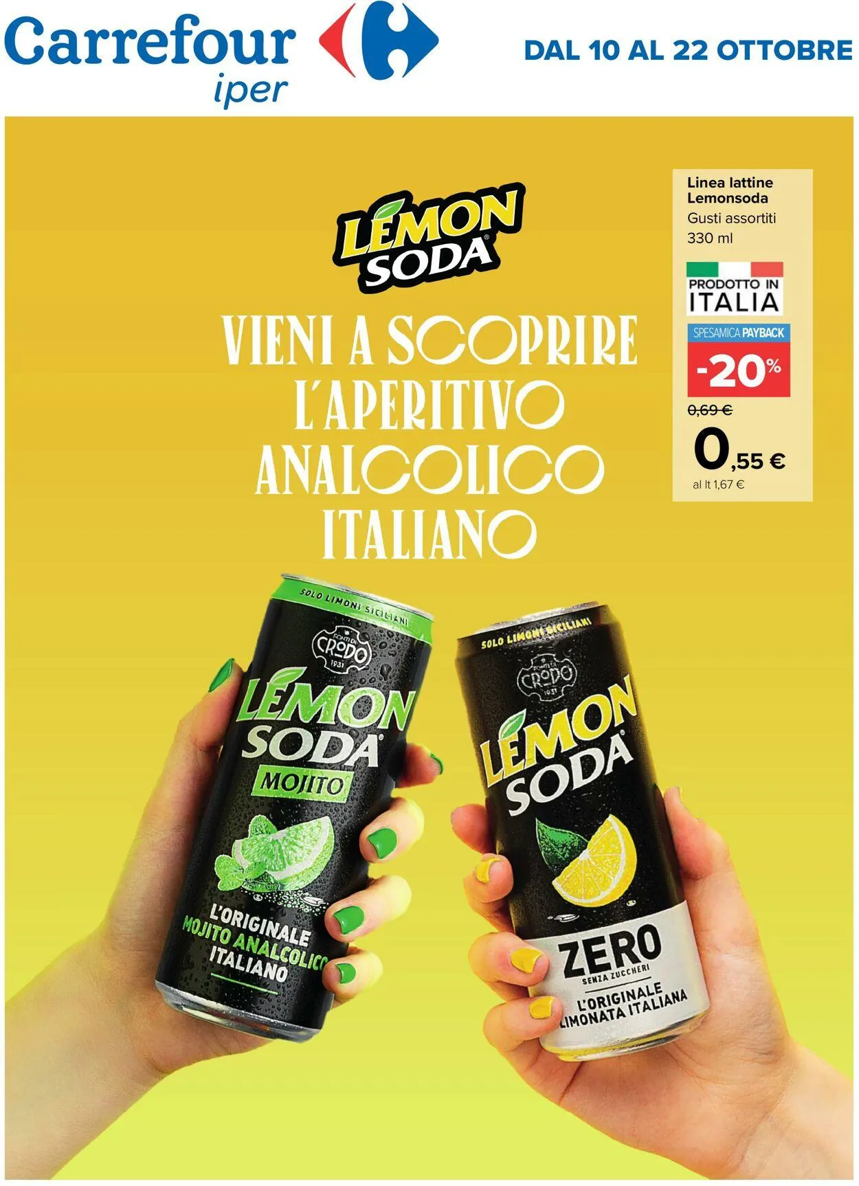 Carrefour Volantino attuale da 10 ottobre a 22 ottobre di 2025 - Pagina del volantino 1