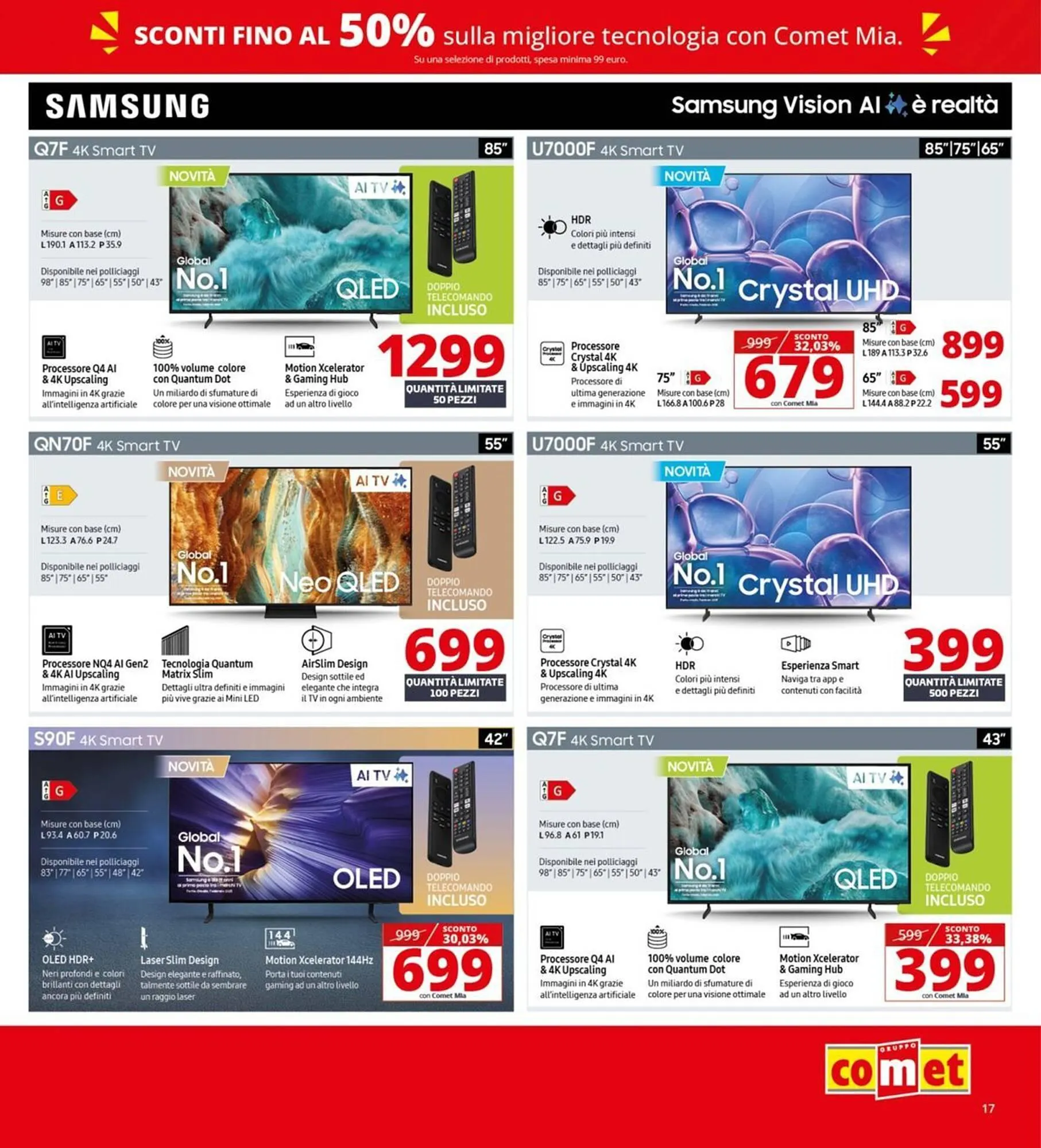 Volantino Comet da 2 gennaio a 21 gennaio di 2026 - Pagina del volantino 17