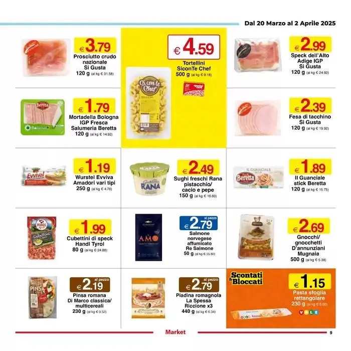 Fresca convenienza da 20 marzo a 2 aprile di 2025 - Pagina del volantino 9