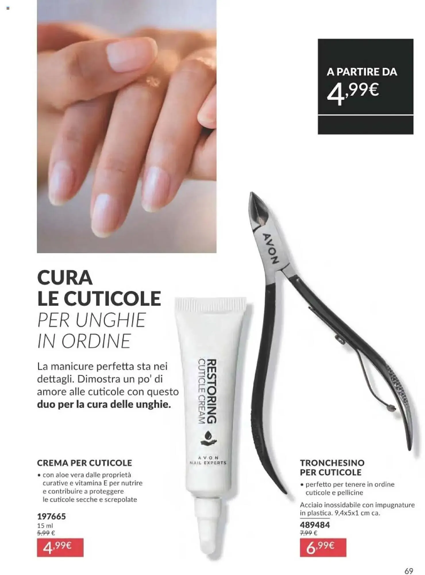 Volantino Avon da 1 aprile a 30 aprile di 2025 - Pagina del volantino 69