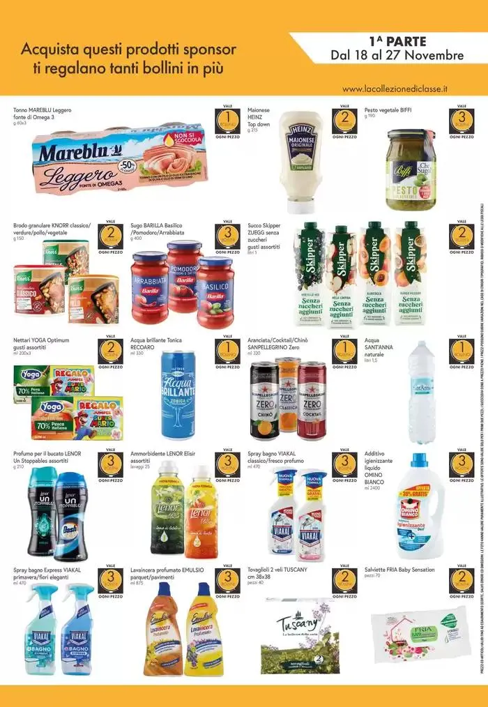 Raccolta Bollini collezione di classe da 21 novembre a 16 febbraio di 2025 - Pagina del volantino 6