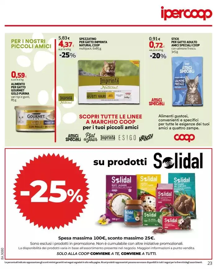 Grandi marche 30% 40% 50% da 8 maggio a 21 maggio di 2025 - Pagina del volantino 23