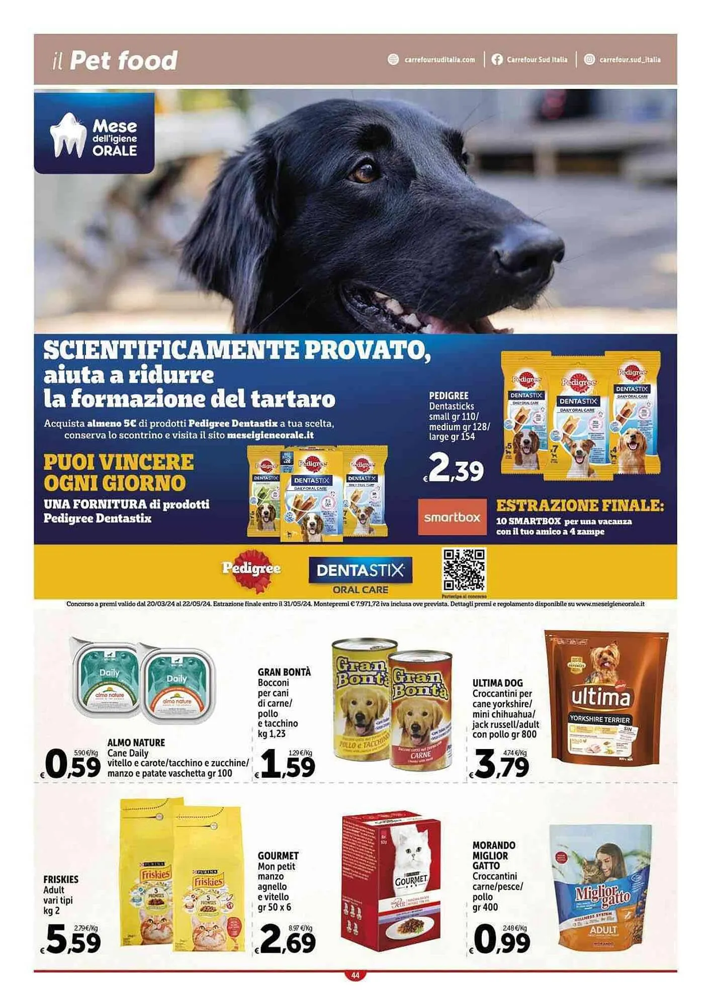 Volantino Carrefour Market da 11 aprile a 20 aprile di 2024 - Pagina del volantino 44