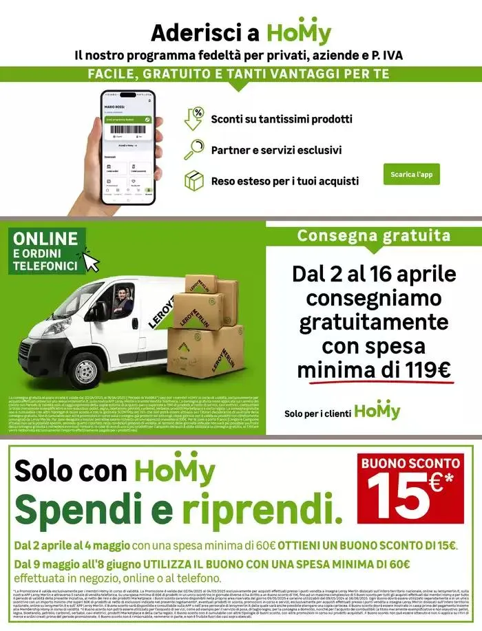 Progetti di primavera da Leroy Merlin! da 2 aprile a 5 maggio di 2025 - Pagina del volantino 3