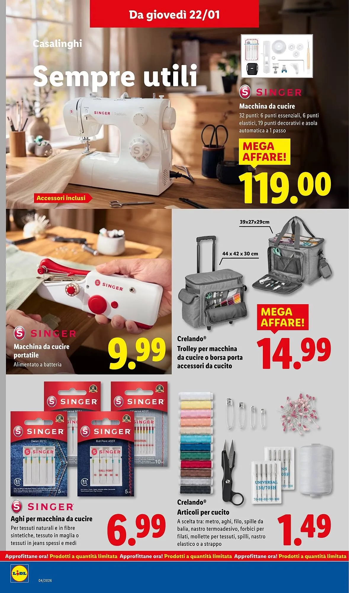 Volantino Lidl da 19 gennaio a 25 gennaio di 2026 - Pagina del volantino 40