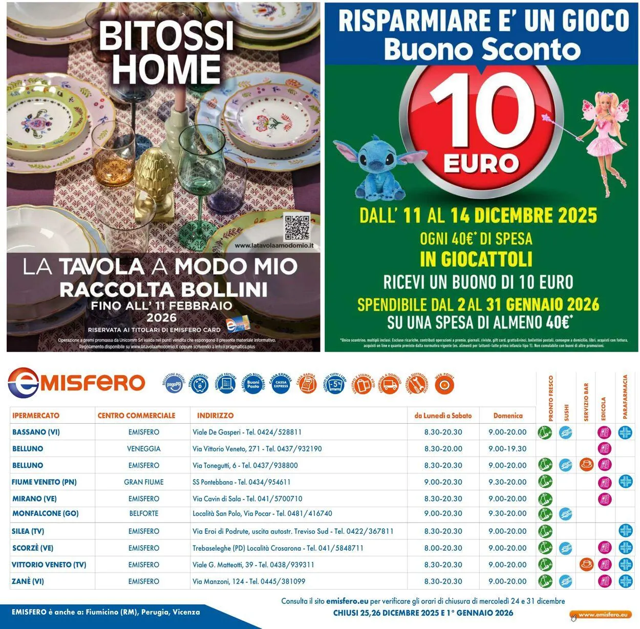 Emisfero Volantino attuale da 11 dicembre a 24 dicembre di 2025 - Pagina del volantino 32