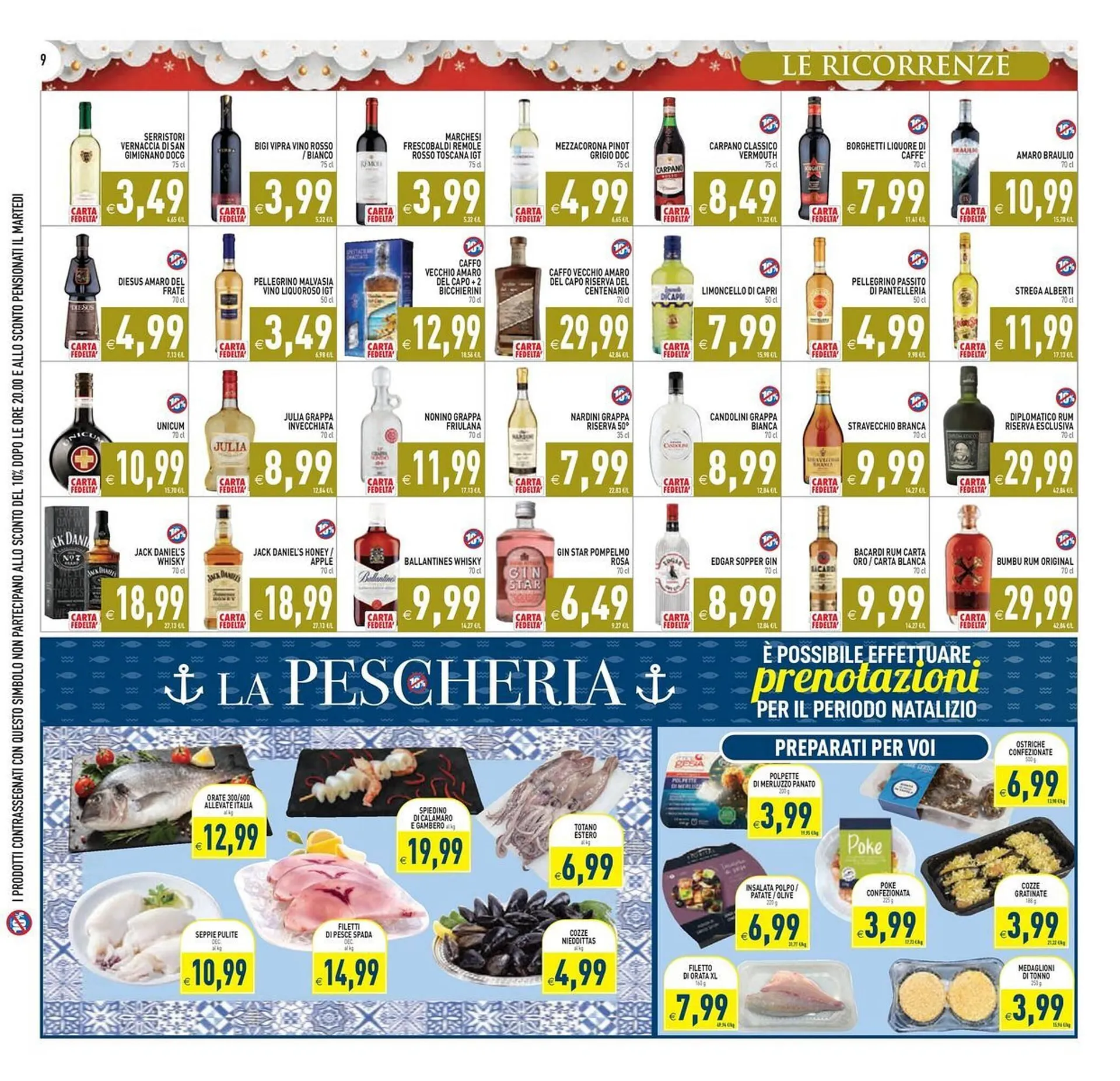 Volantino Supermercati Agorà da 6 dicembre a 15 dicembre di 2025 - Pagina del volantino 9
