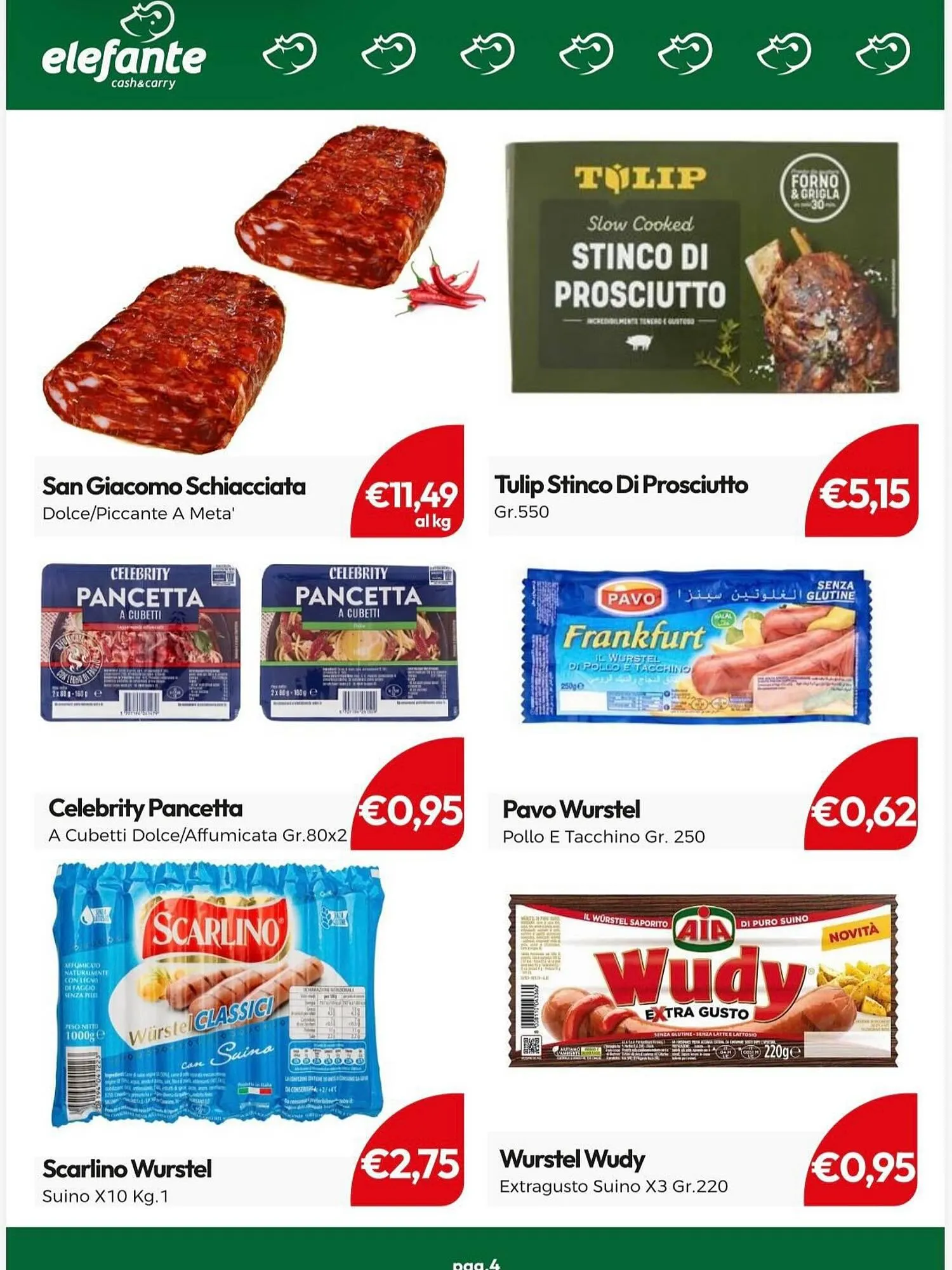Volantino Elefante Cash & Carry da 27 ottobre a 9 novembre di 2025 - Pagina del volantino 12