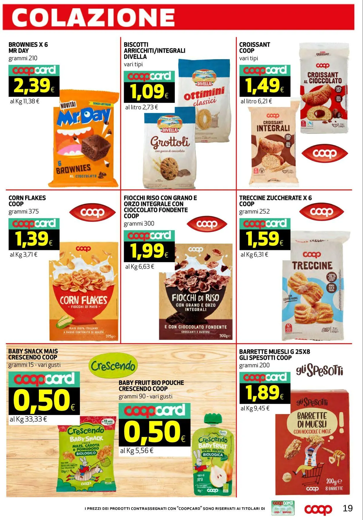 Coop Volantino attuale da 3 giugno a 11 giugno di 2025 - Pagina del volantino 19