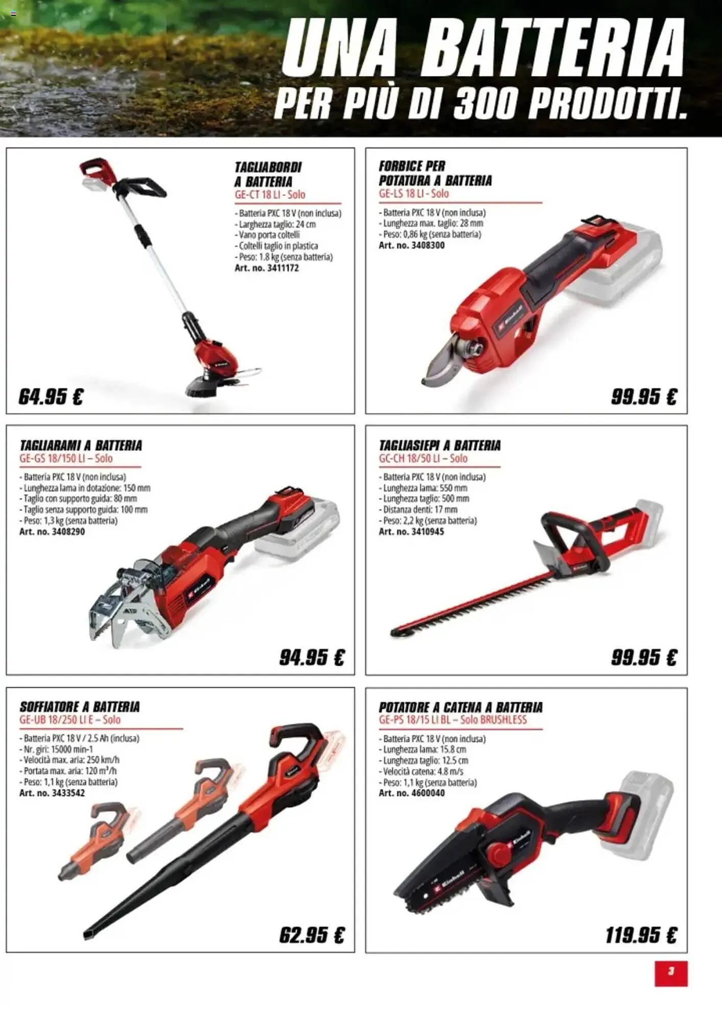 Volantino Einhell da 1 febbraio a 31 maggio di 2025 - Pagina del volantino 4
