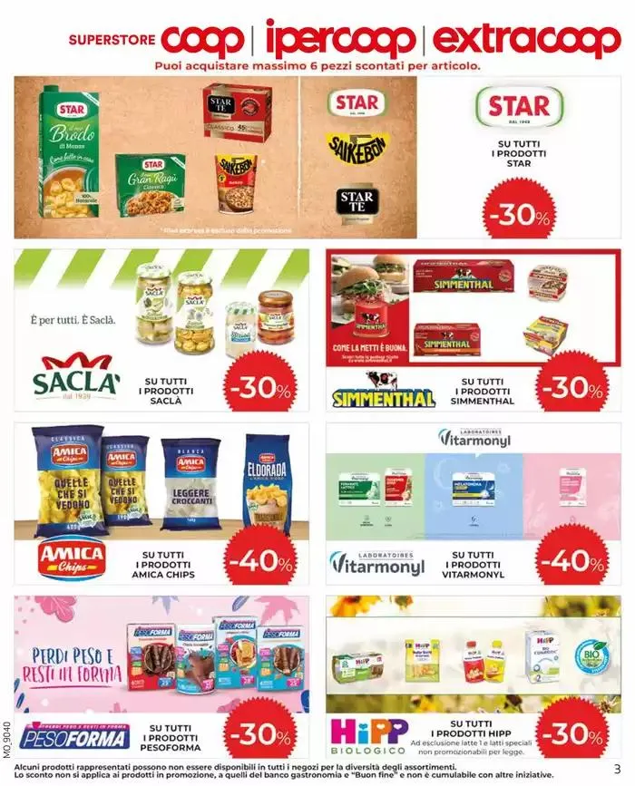 -25% su prodotti della linea da 27 marzo a 9 aprile di 2025 - Pagina del volantino 3