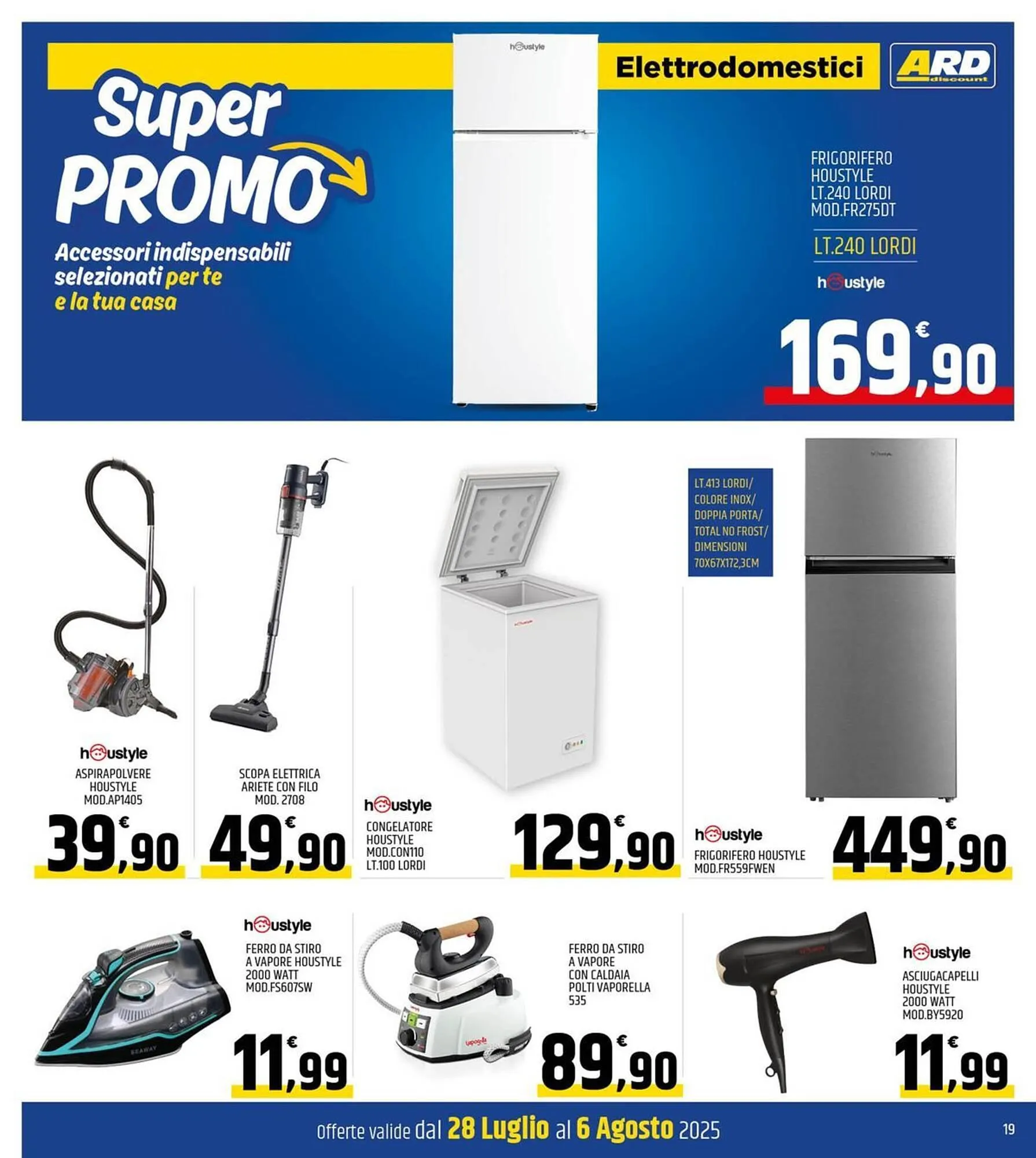 Volantino Ard Discount da 27 luglio a 6 agosto di 2025 - Pagina del volantino 19