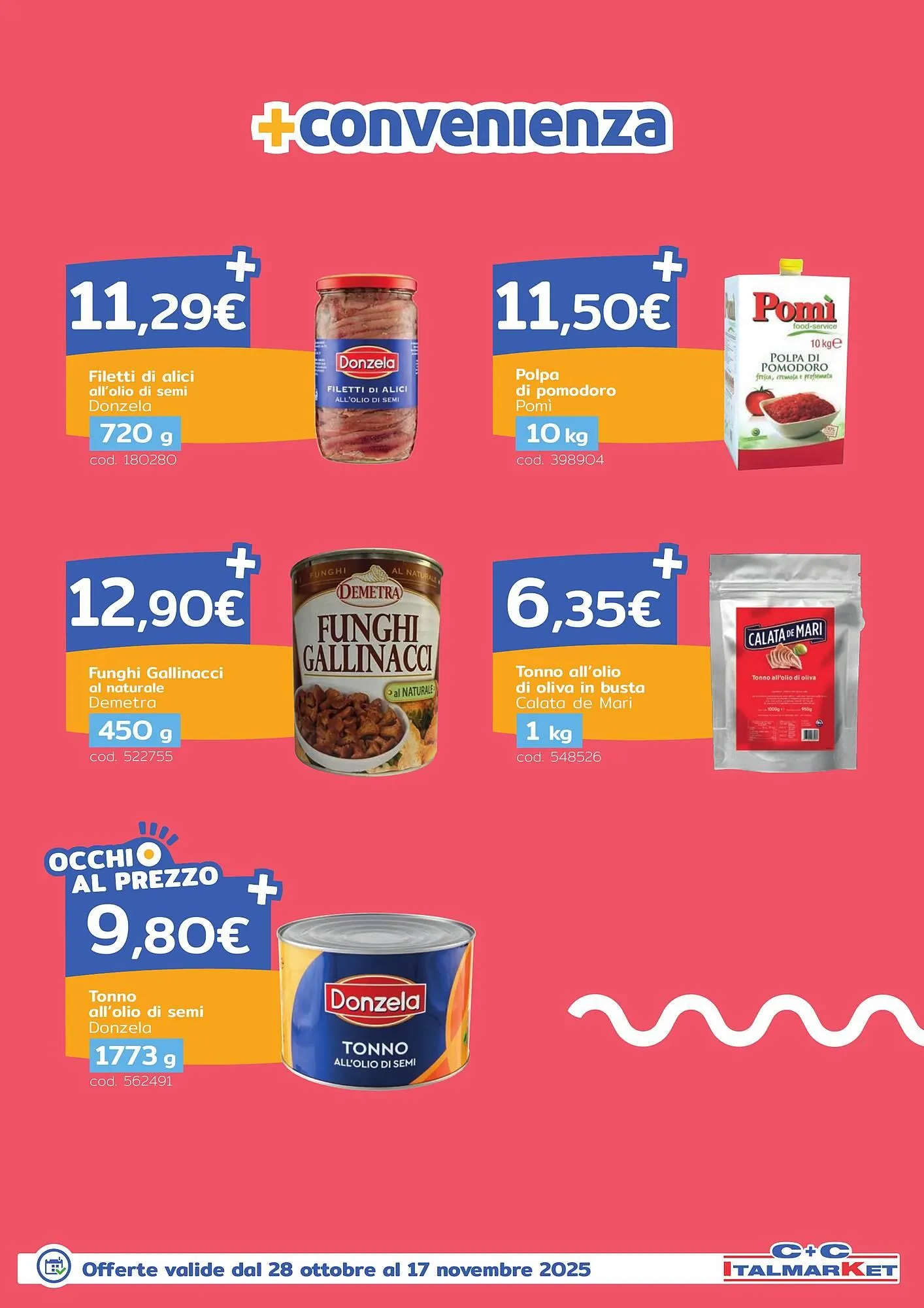 Volantino C+C Italmarket da 28 ottobre a 17 novembre di 2025 - Pagina del volantino 9