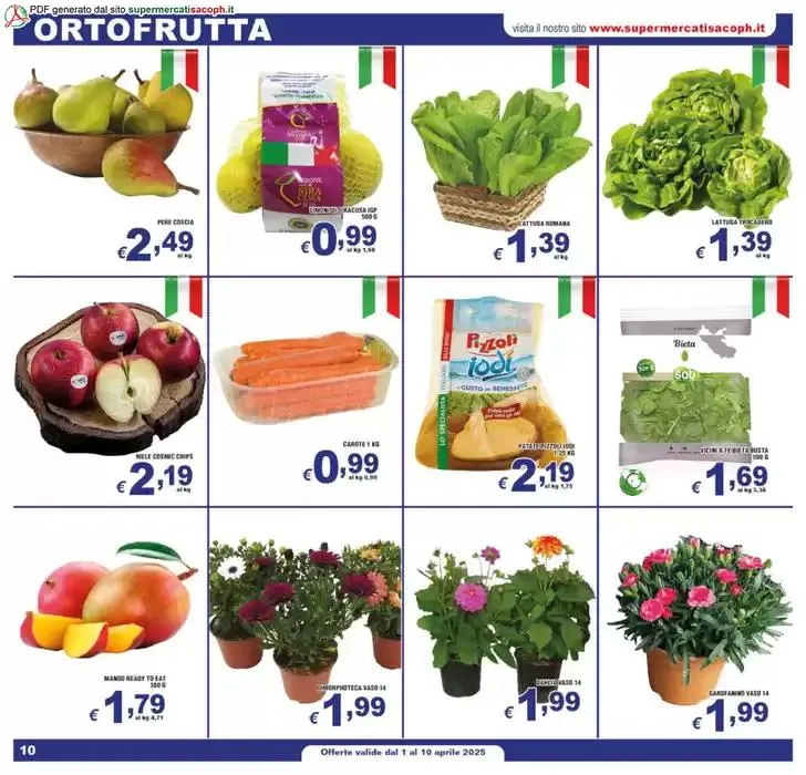 Sottocosto da 1 aprile a 10 aprile di 2025 - Pagina del volantino 10