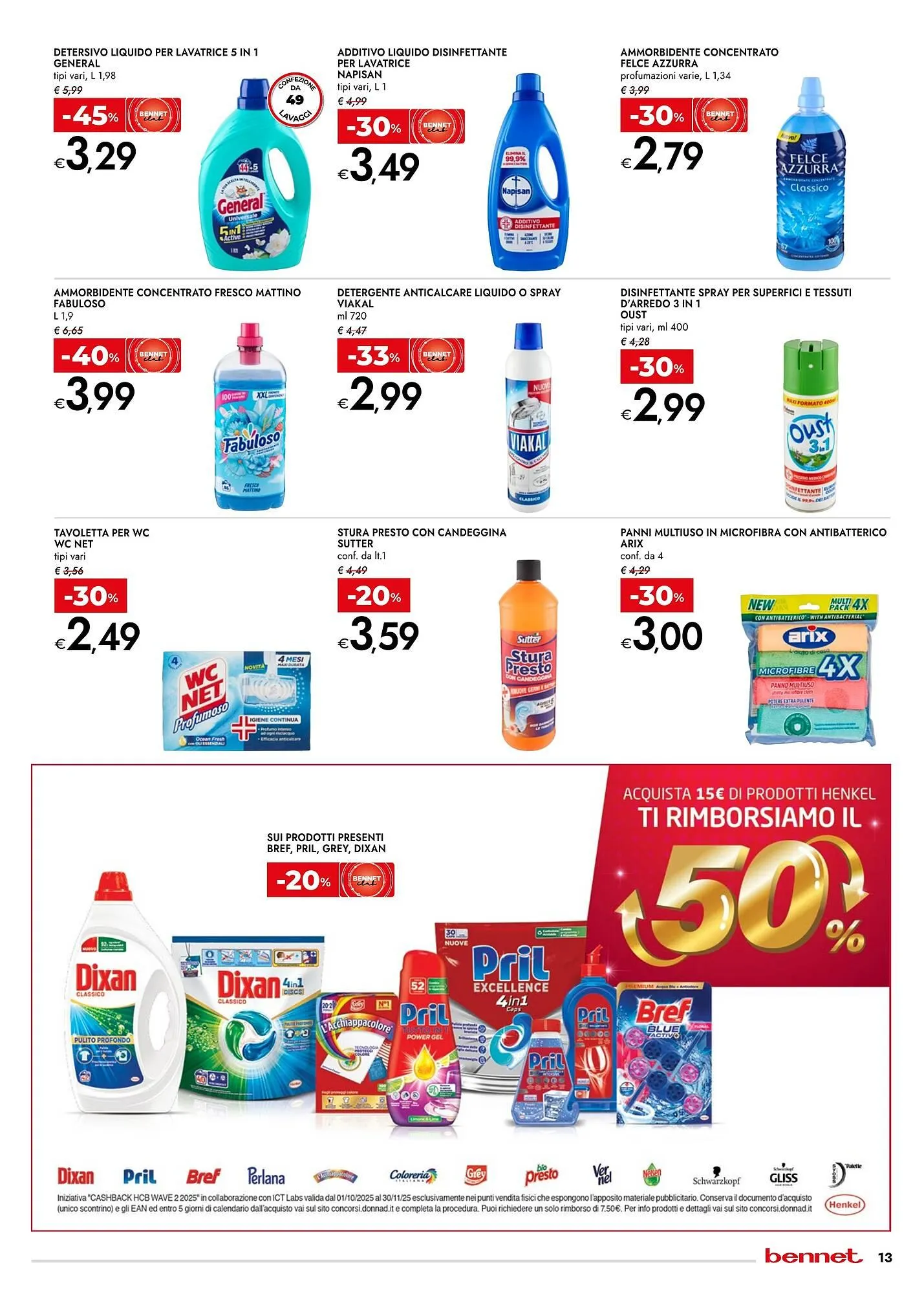 Volantino Bennet da 2 ottobre a 15 ottobre di 2025 - Pagina del volantino 13