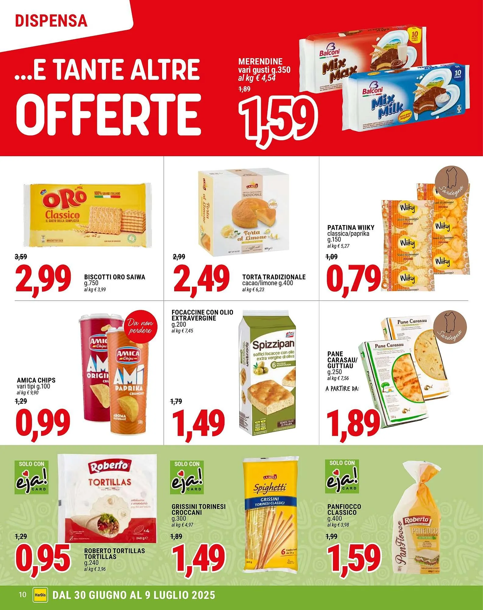 Volantino Hardis da 30 giugno a 9 luglio di 2025 - Pagina del volantino 10