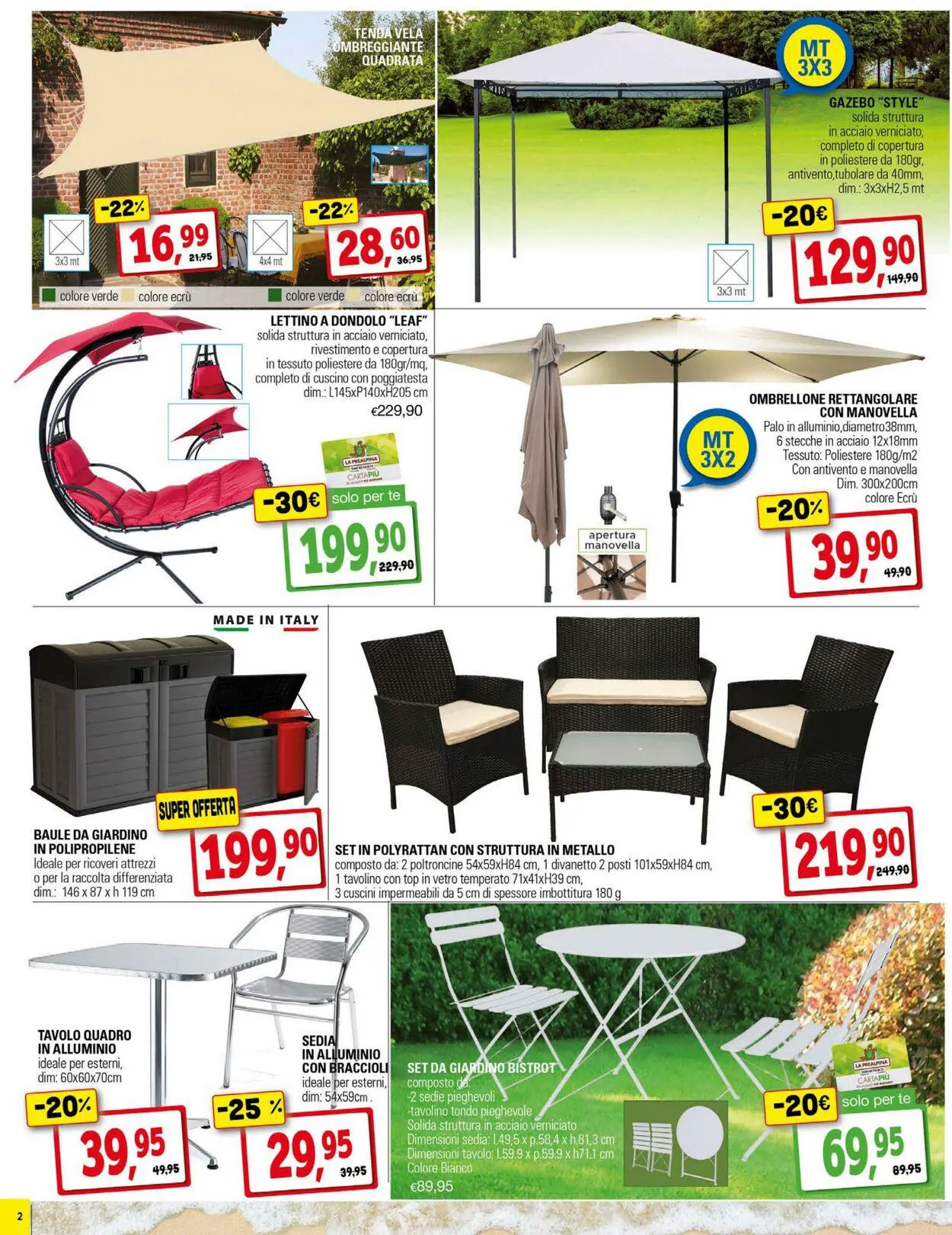 La Prealpina Volantino attuale da 21 luglio a 4 agosto di 2023 - Pagina del volantino 2