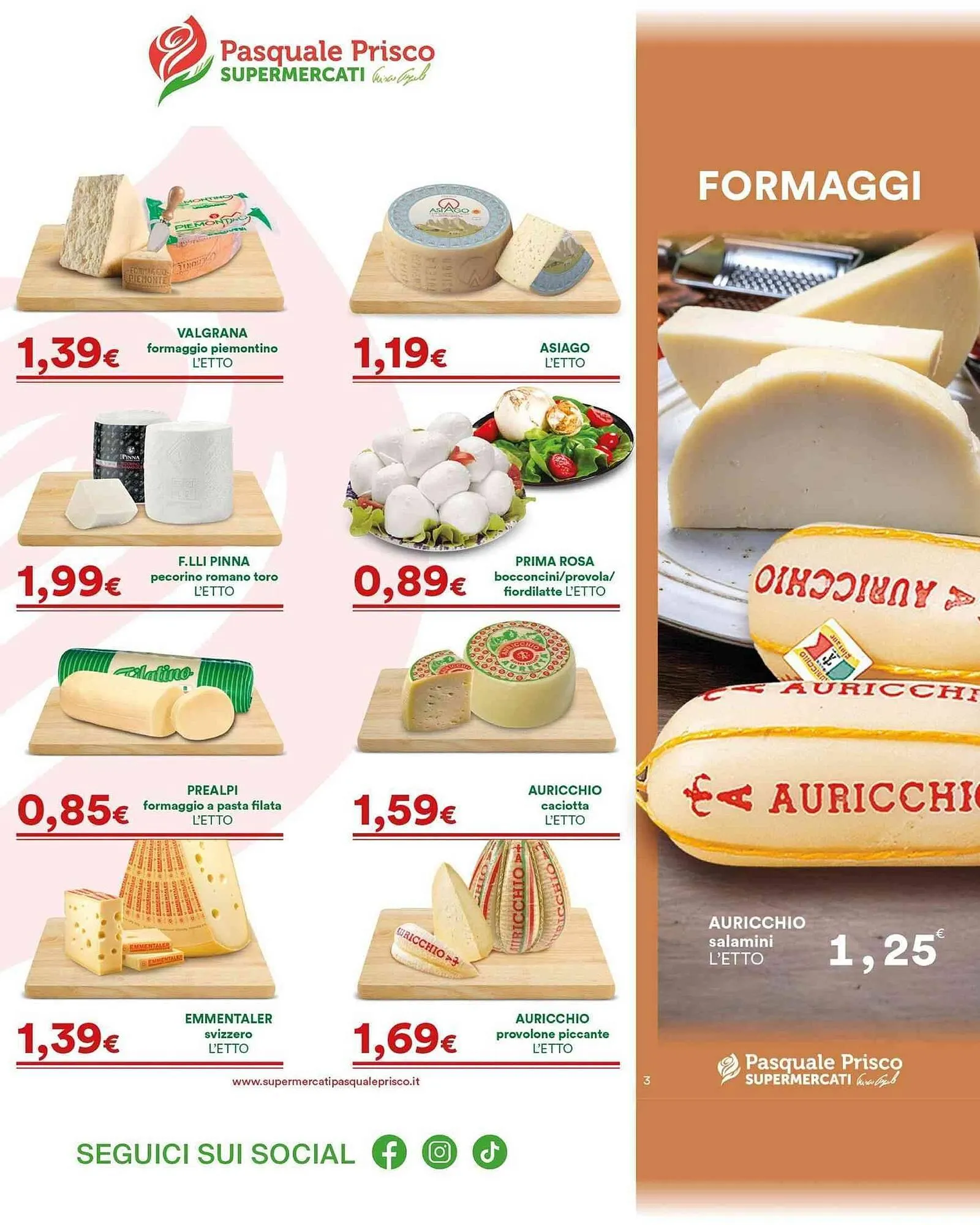 Volantino Supermercati Pasquale Prisco da 28 luglio a 10 agosto di 2025 - Pagina del volantino 3