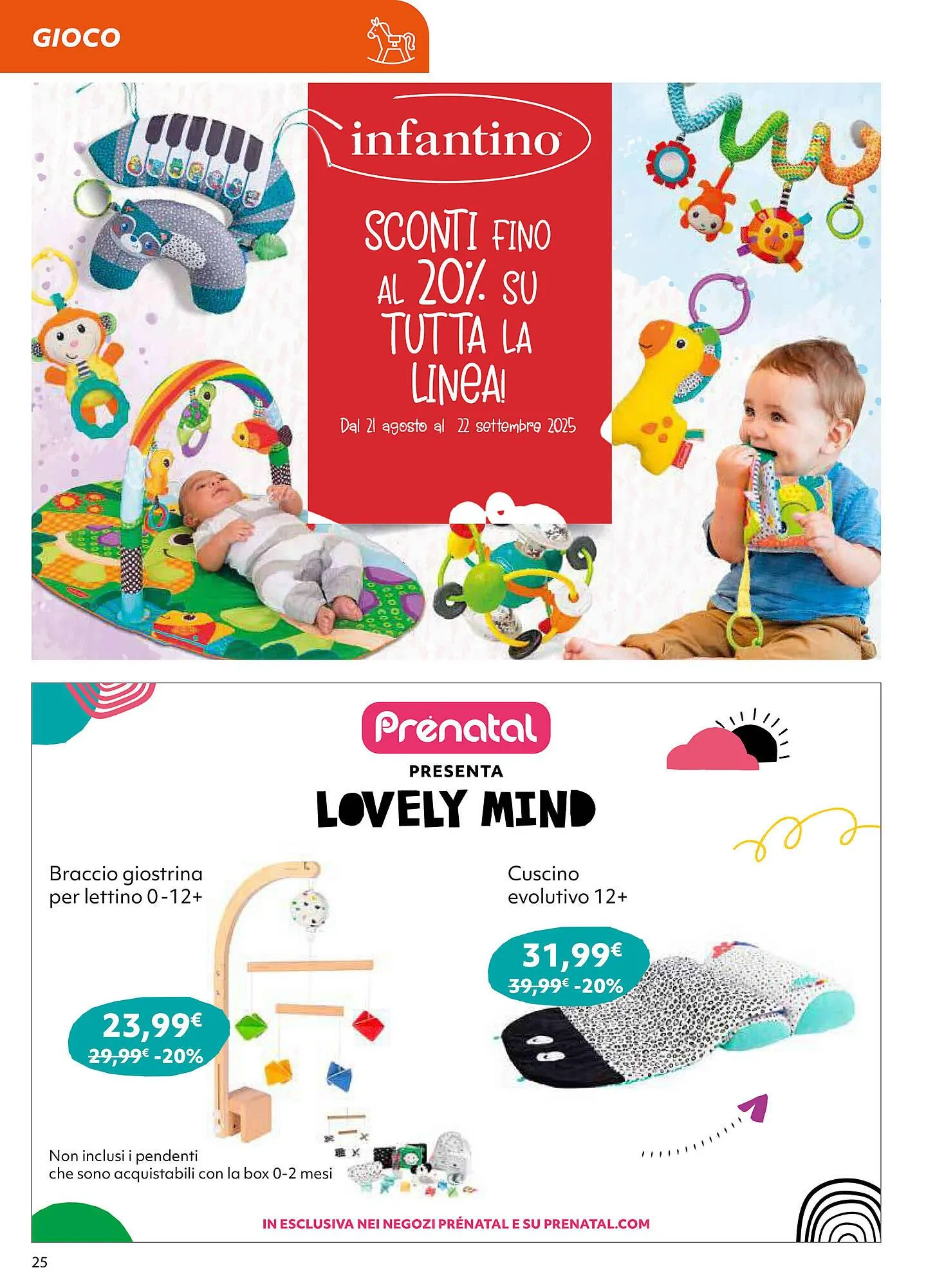 Volantino Prenatal da 20 agosto a 22 settembre di 2025 - Pagina del volantino 25