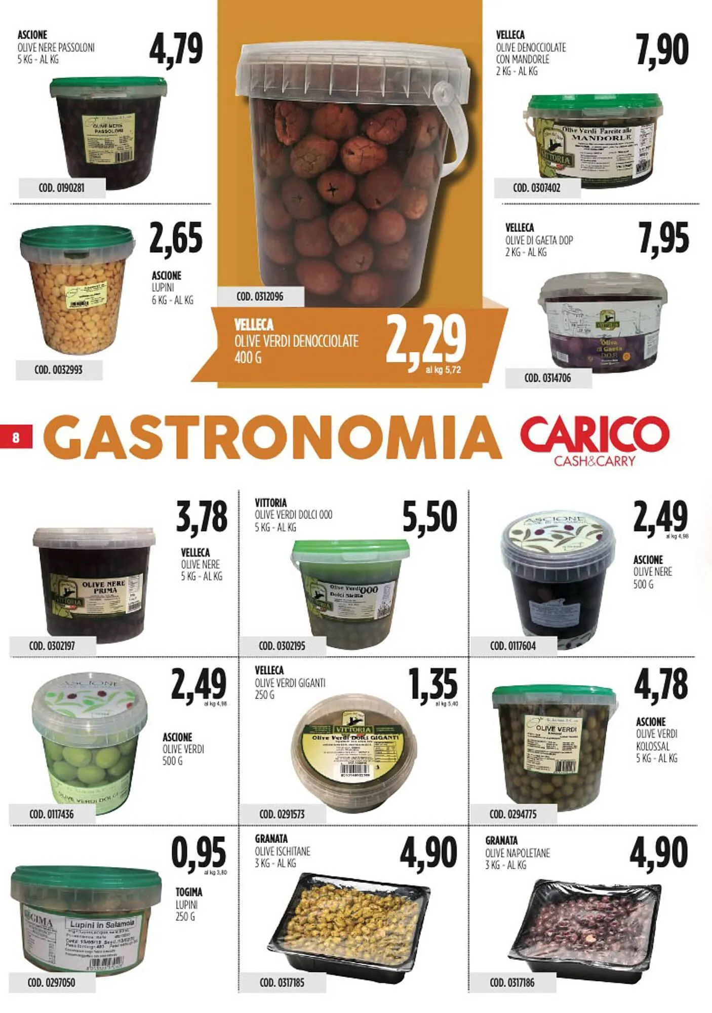 Volantino Carico Cash & Carry da 25 settembre a 8 ottobre di 2025 - Pagina del volantino 8