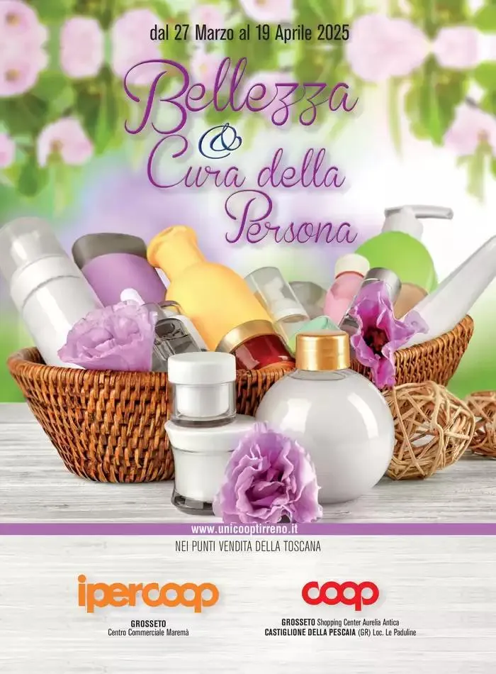Bellezza& cura della persona da 27 marzo a 19 aprile di 2025 - Pagina del volantino 1