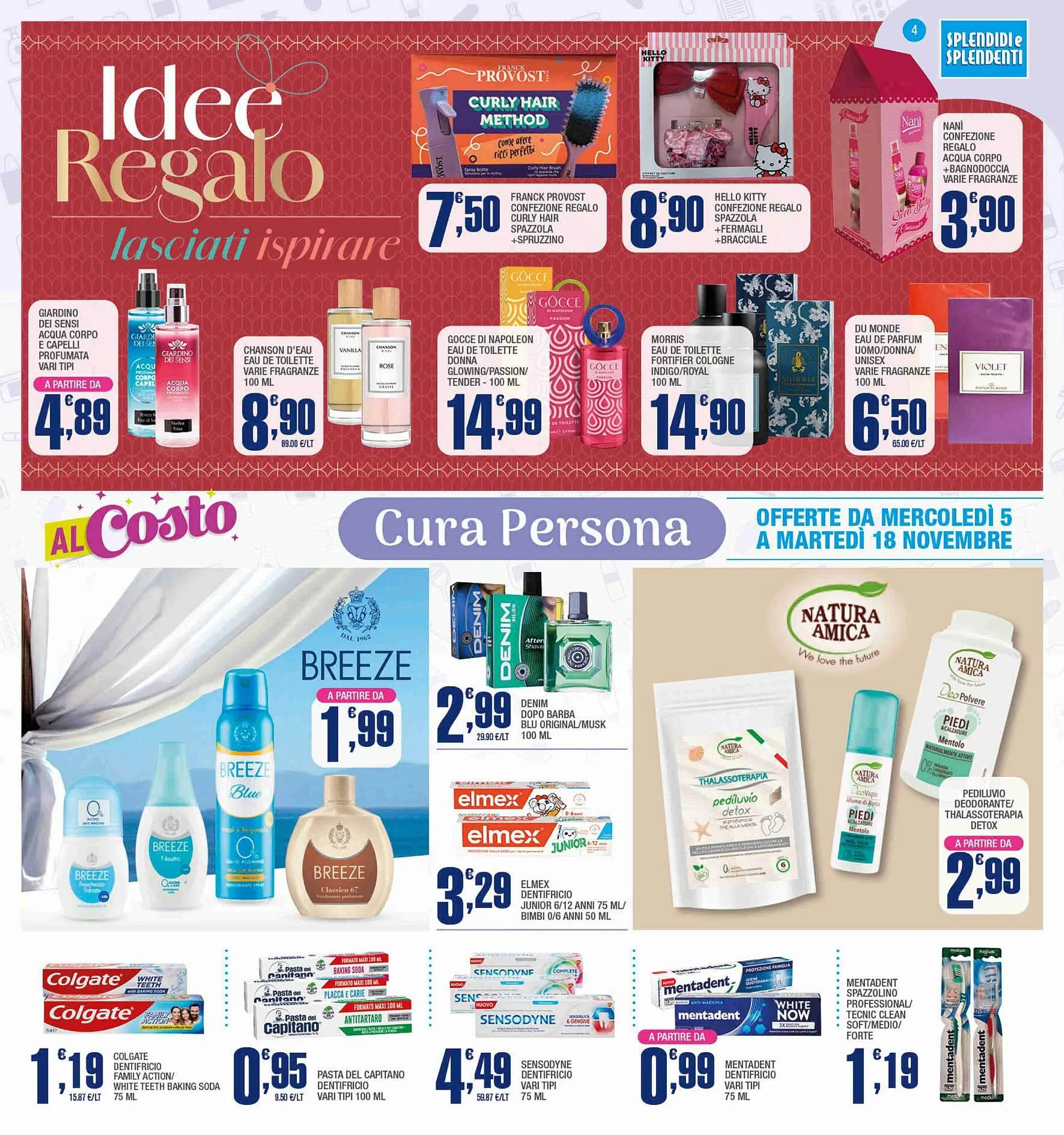 Volantino Splendidi e Splendenti da 5 novembre a 18 novembre di 2025 - Pagina del volantino 4