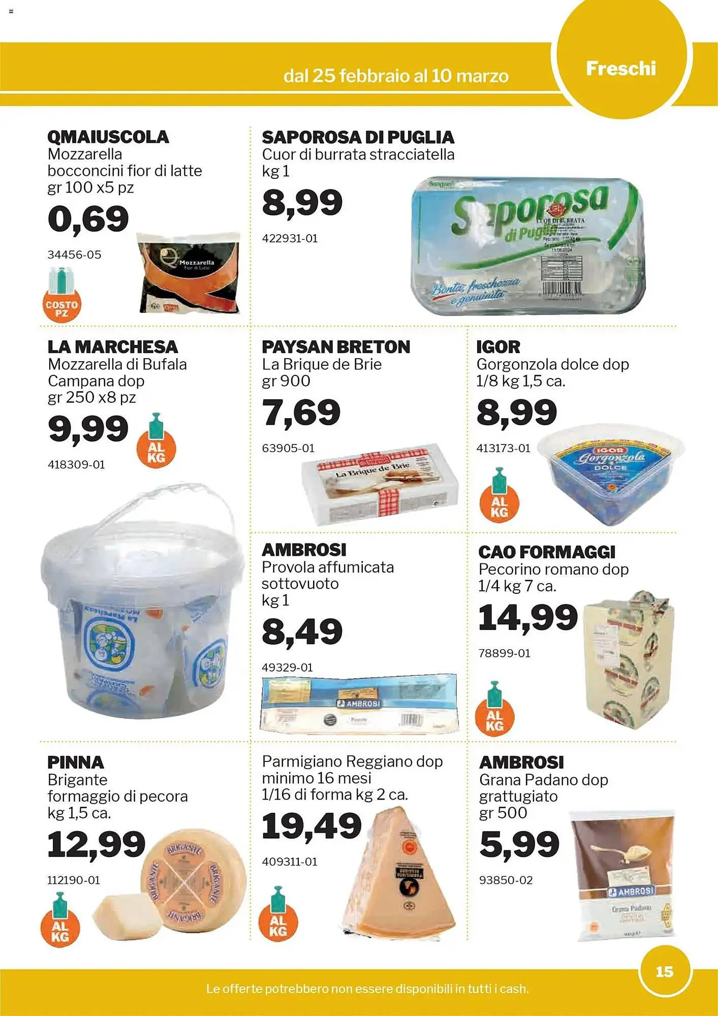 Volantino GrosMarket da 25 febbraio a 10 marzo di 2026 - Pagina del volantino 14