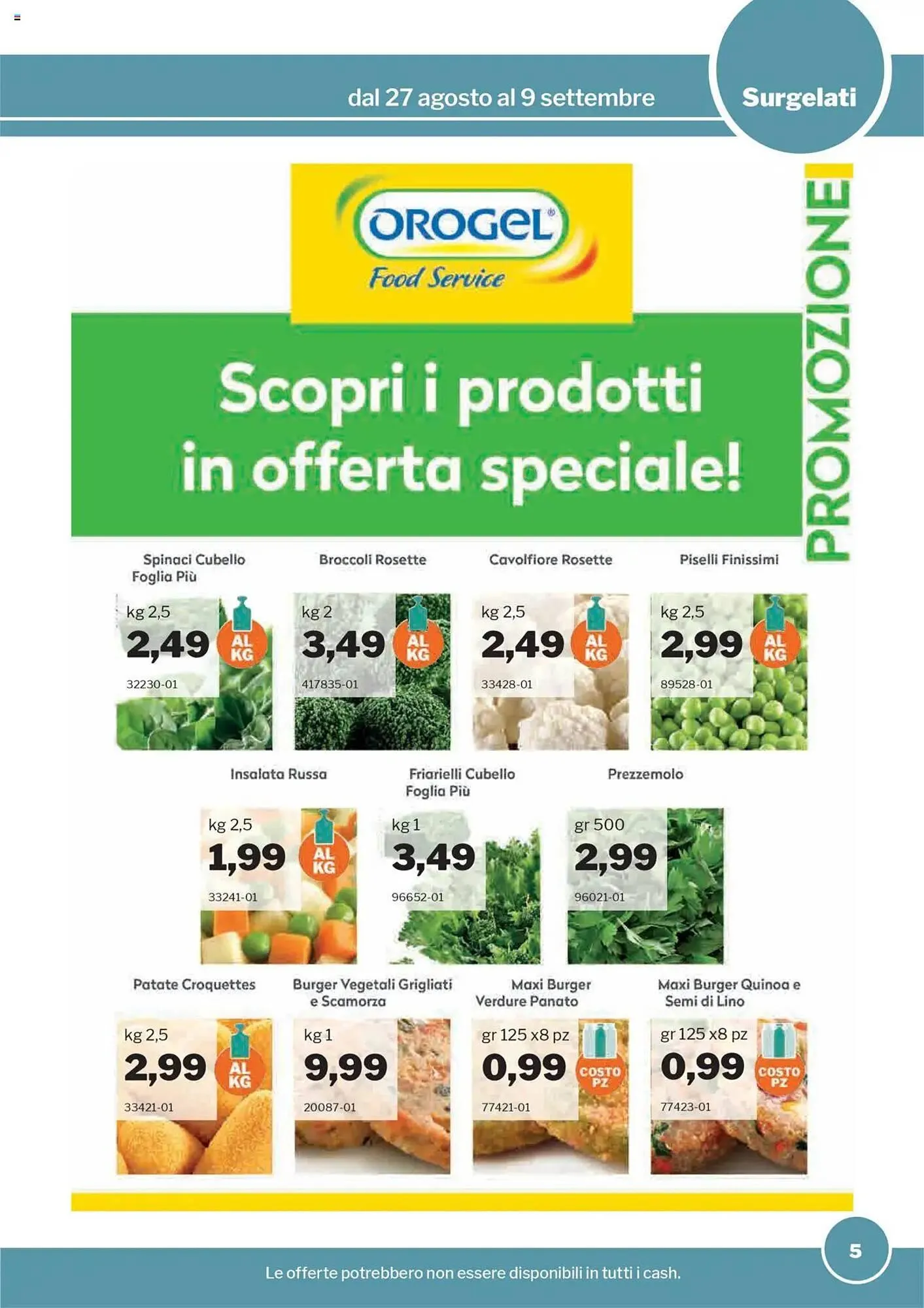 Volantino GrosMarket da 27 agosto a 9 settembre di 2025 - Pagina del volantino 5