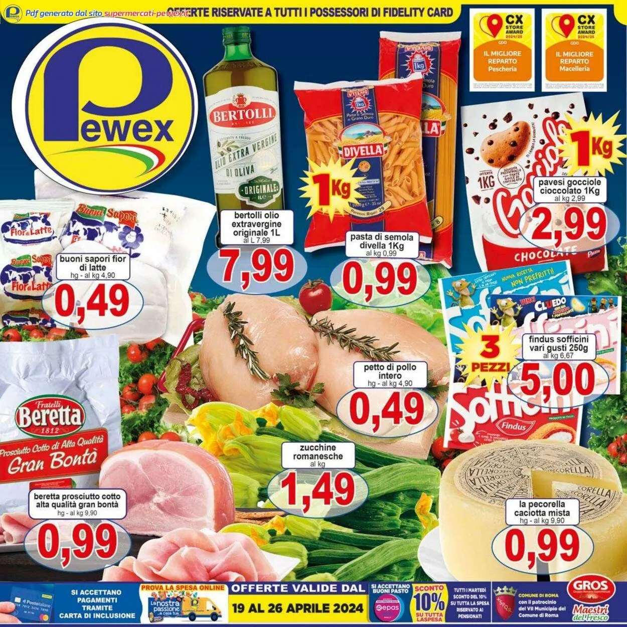 Pewex Volantino attuale da 17 ottobre a 31 ottobre di 2024 - Pagina del volantino 1